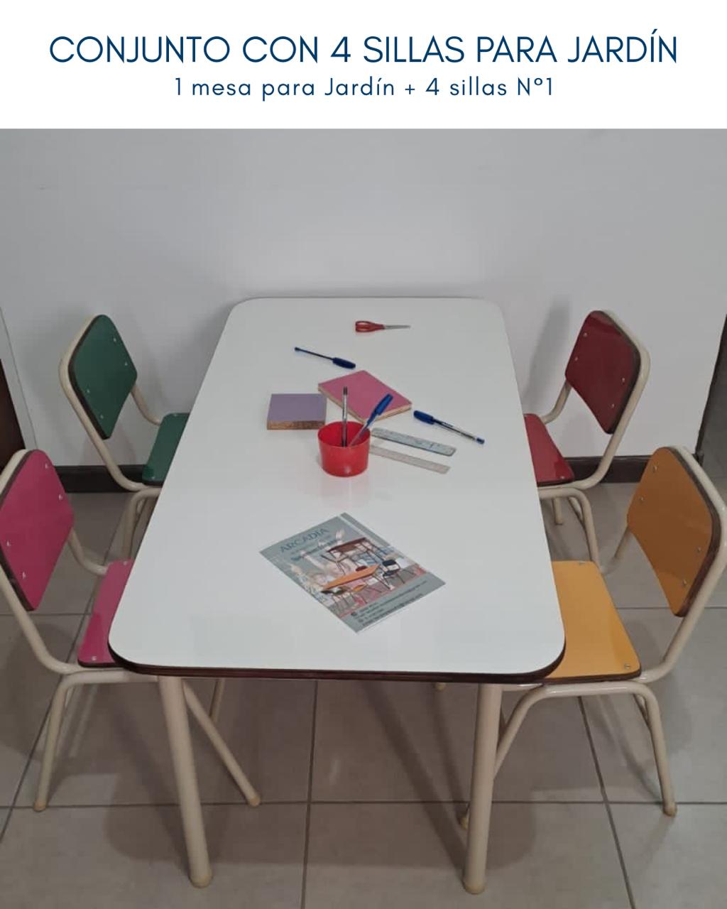 Conjunto de Jardín con 4 o 6 sillas - 1